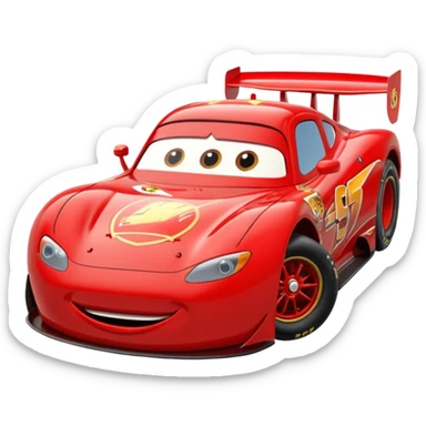 Flash McQueen sticker