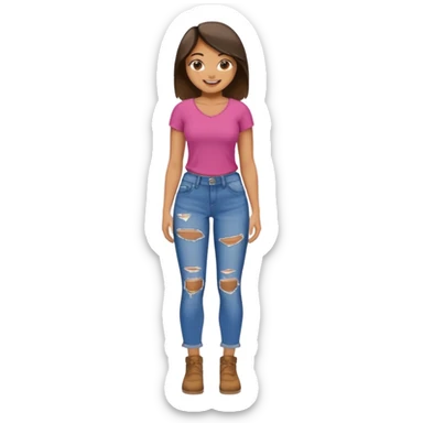 use the 2nd image and remove the pockets on the knee part sticker