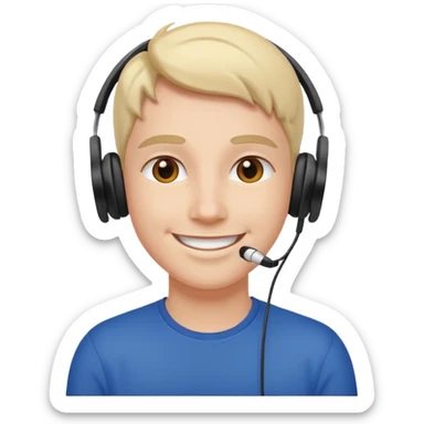 😌+🎧 relax  sticker