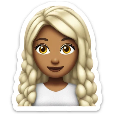 Nicki Minaj in Santa  sticker