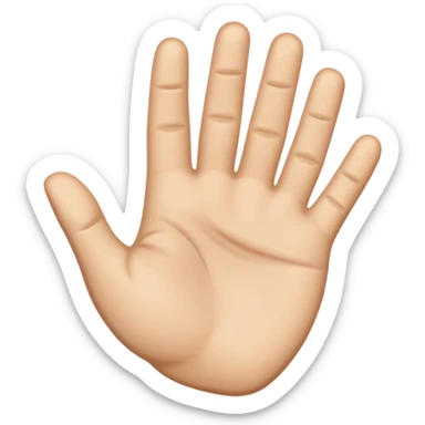 Yvl emote hand sticker