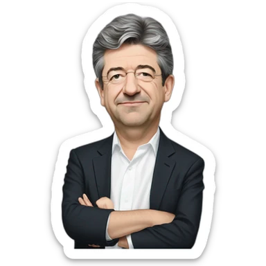 jean-luc mélenchon sticker