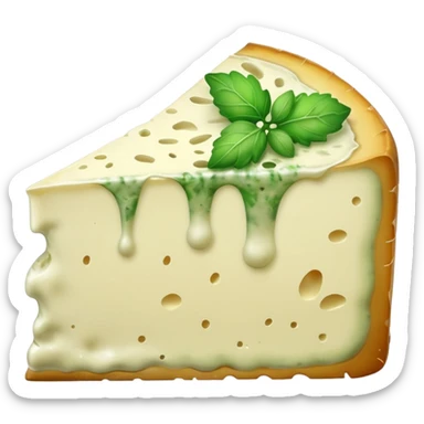 moldy brie cheese  sticker