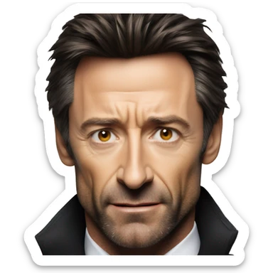 hugh jackman sticker