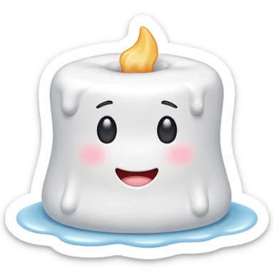 melting Marshmallow sticker