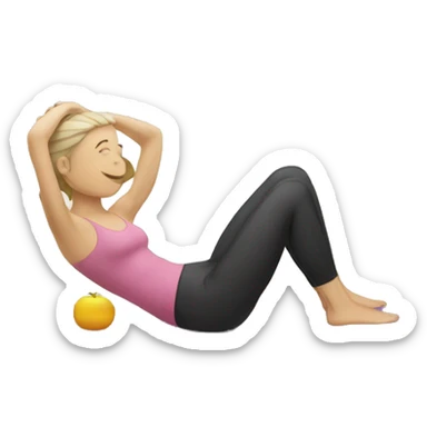 pilates sticker