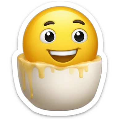 mignon carard cuisinant une dinde sticker