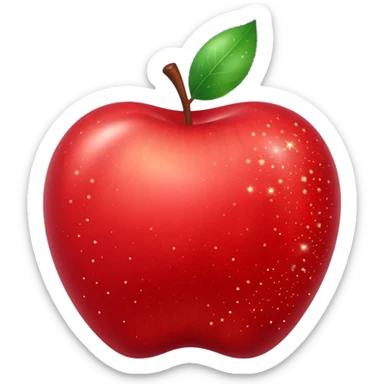 apple-emoji like stardust sparkles sticker