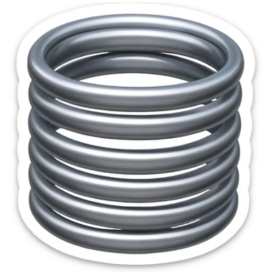 basic bonnell spring coil sticker