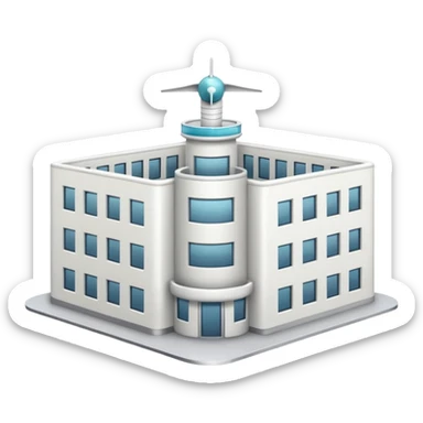 hospital edification sticker