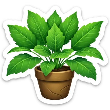 Leafy green sticker