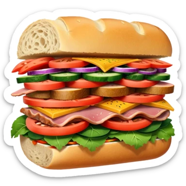 traditional banh mi sticker