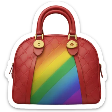 Rainbow Gucci bag  sticker