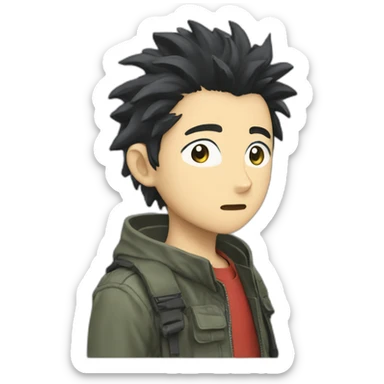 Akira Anime sticker
