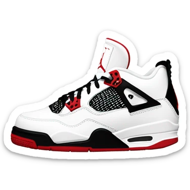 Jordan 4s sticker