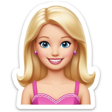barbie sticker