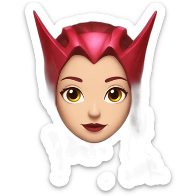 scarlet witch coronet sticker