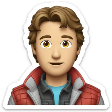marty mcfly sticker