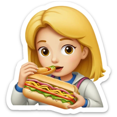 Let’s go get subway sticker