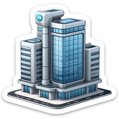 A smart industry building sticker