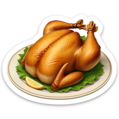 meal with chicken sticker