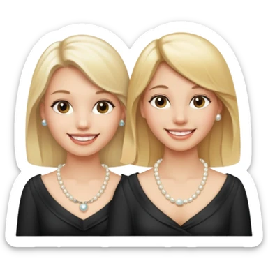 Pearl String Girls sticker