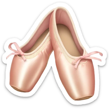 pointe shoes sticker