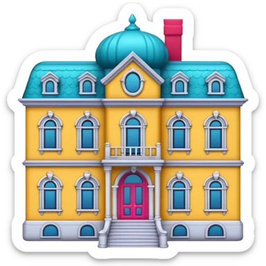 doll mansion sticker