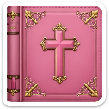 Biblia rosa  sticker