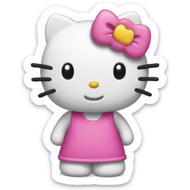 Hello kitty sticker