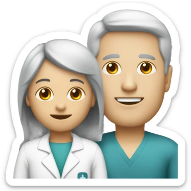 client and patient in ther sticker