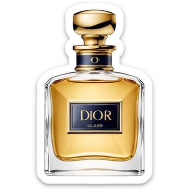 Perfume Dior sticker