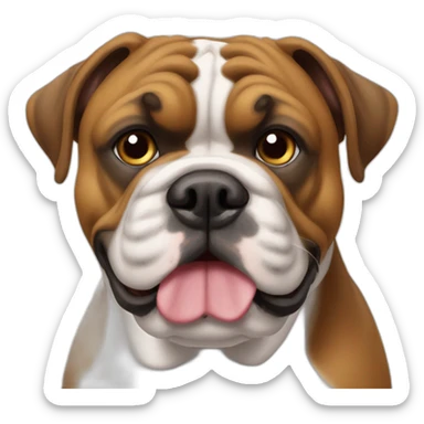 französiche bulldogge sticker