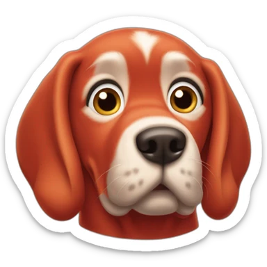 Clifford the big red dog sticker