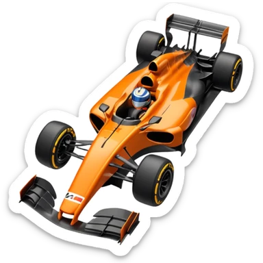 formula one mclaren sticker