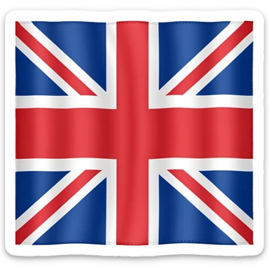 Flag of British Empire sticker
