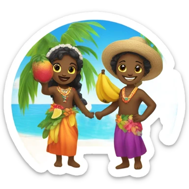 Mexico summer  sticker