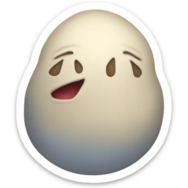 Blob stomach sticker