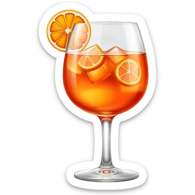 Aperol spritz sticker