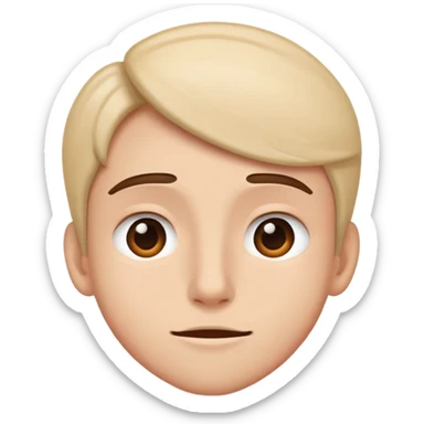 Someone nodding “yes” sticker