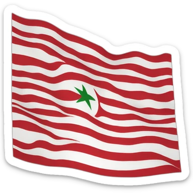 Flag  Tunisia sticker