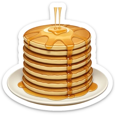 pancake day sticker