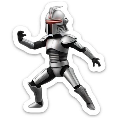 dancing cylon sticker