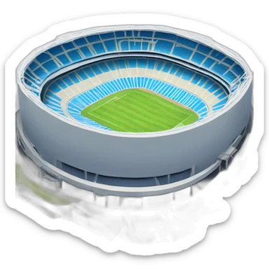 Estadio de gimnasia sticker