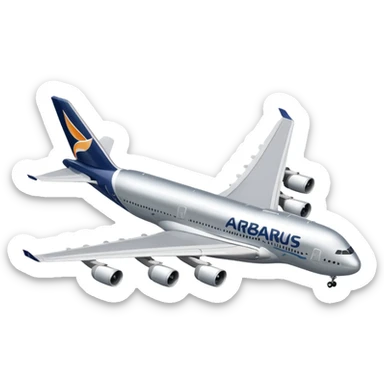 airbus a380 sticker