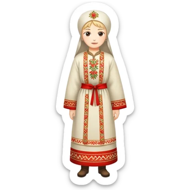 russian full-length sticker