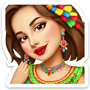 Joyful Reveler sticker