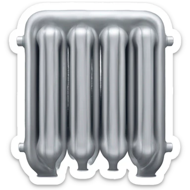 Hot radiator  sticker