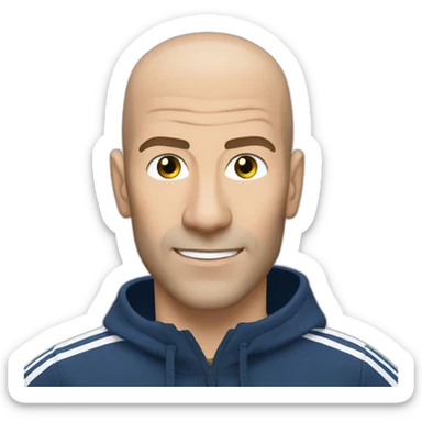Zinedine zidane sticker