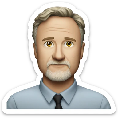 Professional ID photo of David Fincher sticker